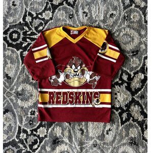 Vintage 90s Washington Redskins Taz Football Jersey Size Mens small